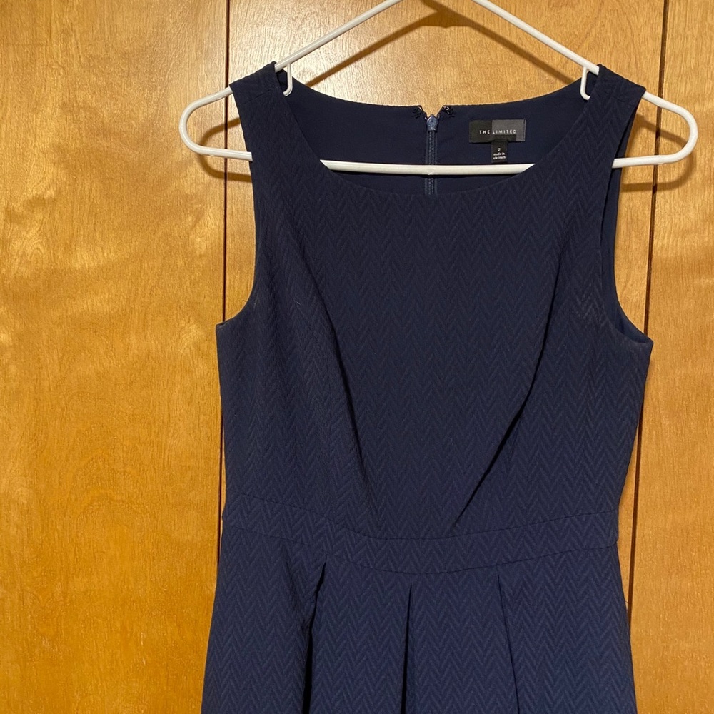 Navy blue dress
